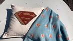 SUPERMAN kussen en dekentje., Kinderen en Baby's, Ophalen, Zo goed als nieuw