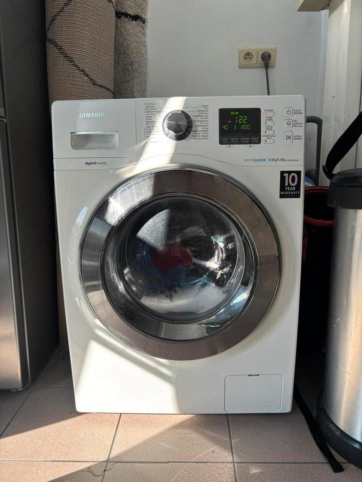 Machine à laver Samsung, Elektronische apparatuur, Wasmachines, Zo goed als nieuw, Bovenlader, 10 kg of meer, 85 tot 90 cm, 1600 toeren of meer