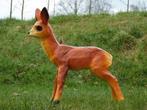 Beeld Ree - 50 cm - Polystone, Ophalen of Verzenden, Kunststof, Dierenbeeld