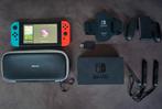 Nintendo switch + 10 spellen + 256gb microSD, Enlèvement, Comme neuf, Avec 1 manette, Avec jeux