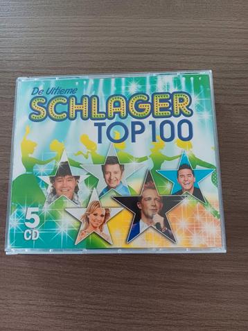 Cd-box met 5 cd's: De Ultieme Schlager Top 100