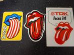 Lot stickers La langue des Rolling Stones, États-Unis, Enlèvement ou Envoi, Comme neuf, Cinéma, Télévision ou Audiovisuel