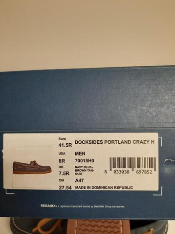 Chaussures Sebago, Neuf, Sebago, Enlèvement ou Envoi, Autres couleurs