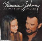 cd single clemence et johnny hallyday, CD & DVD, CD | Francophone, Comme neuf, Enlèvement ou Envoi