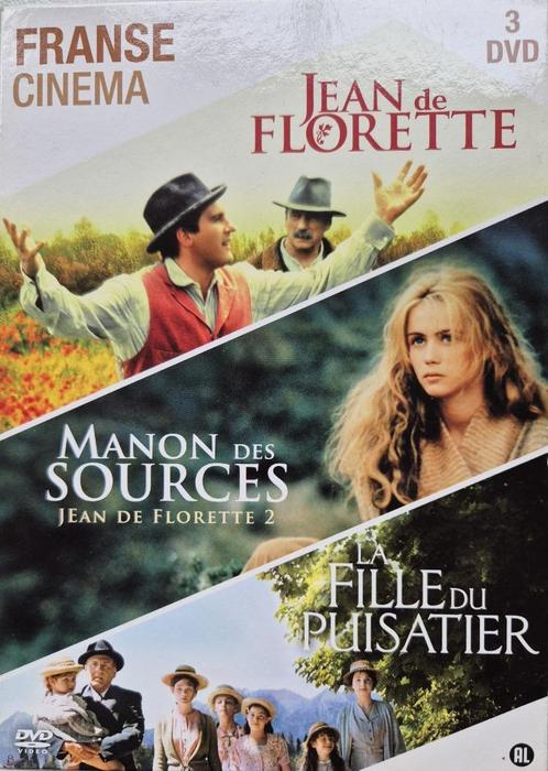 3 DVD Franse Cinema " Jean de Florette ", Cd's en Dvd's, Dvd's | Drama, Ophalen of Verzenden