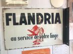 Emaille flandria bord, Verzamelen, Ophalen of Verzenden