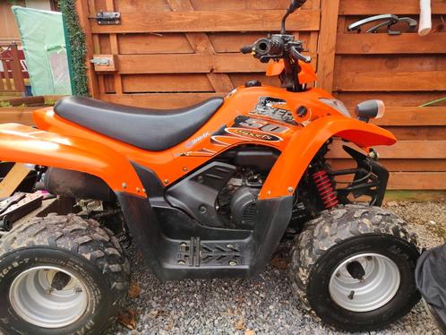 A vendre quad Kymco maxxer 50cc, Fietsen en Brommers, Minibikes, Midibikes en Pitbikes, Zo goed als nieuw, Ophalen of Verzenden