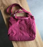 Sac à main / bandoulière en toile rose bordeaux rouge Kiplin, Kipling, Enlèvement, Utilisé, Rouge