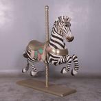 Christmas Carousel Zebra hoogte 147 cm, Nieuw, Ophalen of Verzenden