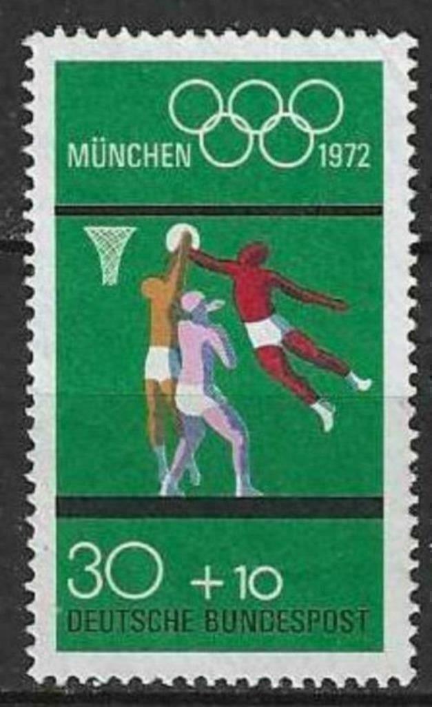 Duitsland Bundespost 1972 - Yvert 587 - Olympische Spel (ZG), Postzegels en Munten, Postzegels | Europa | Duitsland, Postfris