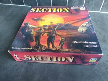 Section X gezelschapsspel beschikbaar voor biedingen
