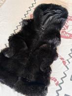 gilet en fourrure, Enlèvement, Comme neuf, Taille 38/40 (M), Noir