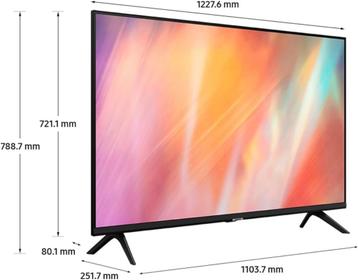 100 % NEUVE : SAMSUNG 55" CRYSTAL UHD 4K 55AU7020 SMART TV G