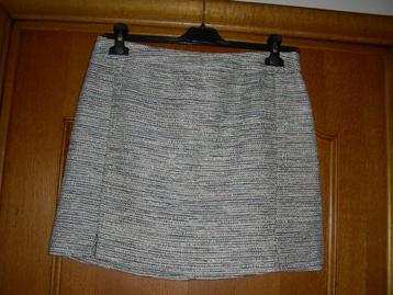 Rokje (blauw, ecru, goud) winterrokje, Mer du Nord, 40, Taille 38/40 (M), Enlèvement ou Envoi, Au-dessus du genou, Comme neuf