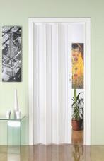 ACTIE! Fortesrl Luciana vouwdeur met glas kleur wit 88.5x214, Ophalen of Verzenden, Nieuw
