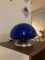 Kobaltblauwe mushroom touchlamp, Ophalen of Verzenden, Zo goed als nieuw
