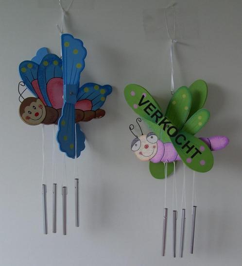 WINDGONG VROLIJKE INSECTEN Nieuw, Kinderen en Baby's, Kinderkamer | Inrichting en Decoratie, Nieuw, Wanddecoratie, Ophalen of Verzenden