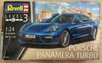 Revell Porche Panamera Turbo 1:24 2017, Hobby en Vrije tijd, Auto, Revell, Groter dan 1:32, Nieuw