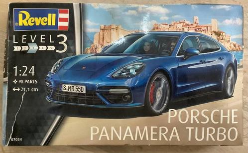 Revell Porche Panamera Turbo 1:24 2017, Hobby en Vrije tijd, Modelbouw | Auto's en Voertuigen, Nieuw, Auto, Groter dan 1:32, Revell
