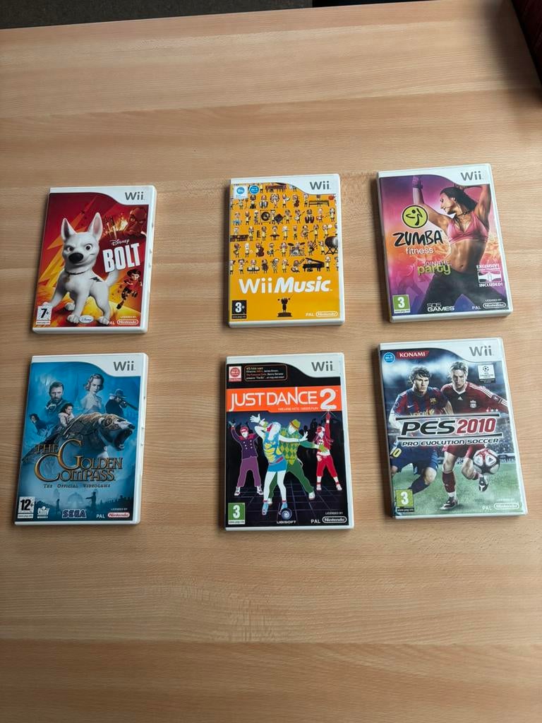 Nitendo wii games(kunnen appert verkocht worde), Games en Spelcomputers, Spelcomputers | Nintendo Wii, Gebruikt, Met 3 controllers of meer