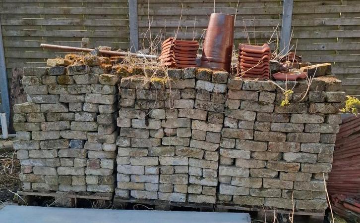 rustieke gevelsteen, Doe-het-zelf en Bouw, Metselstenen, Zo goed als nieuw, Ophalen