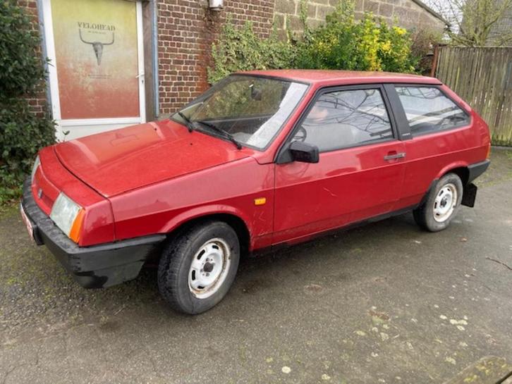 te koop LADA SAMARA, Auto's, Lada, Bedrijf, Samara, Benzine, Stadsauto, 3 deurs, Handgeschakeld, Rood, Grijs, Stof, Voorwielaandrijving