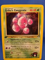 Erika's Exeggcute 77/132 - Gym Heroes (1st edition), Hobby en Vrije tijd, Verzamelkaartspellen | Pokémon, Verzenden, Zo goed als nieuw