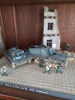 Diorama Tweede Wereldoorlog panzer Stalingrad, Ophalen, Zo goed als nieuw, Diorama