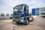 Mercedes-Benz AROCS 1843 LS ( NO ACTROS)+BIG AXLE+HYDR., Auto's, Vrachtwagens, Automaat, Achterwielaandrijving, Euro 6, Blauw