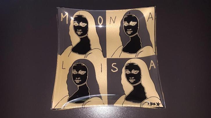 Plat vintage de Y. Blayo, Antiquités & Art, Art | Objets design, Enlèvement ou Envoi