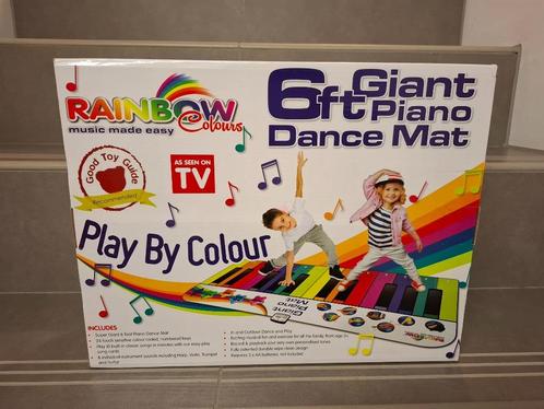 Giant Piano Dance Mat, Kinderen en Baby's, Speelgoed | Educatief en Creatief, Zo goed als nieuw, Ontdekken, Met licht, Met geluid