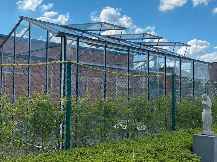Tuin kas serre, Tuin en Terras, Kassen, Zo goed als nieuw, Kweekkas, Staal, Glas, Ophalen of Verzenden