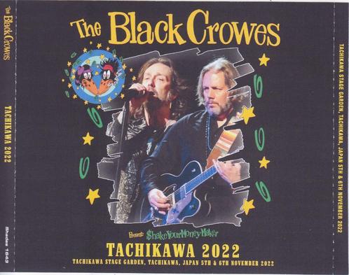 4 CD's - BLACK CROWES - Live Tachikawa 2022, Cd's en Dvd's, Cd's | Rock, Nieuw in verpakking, Poprock, Verzenden