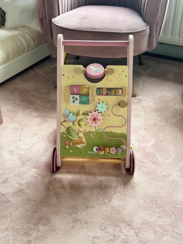 Little Dutch Fairy Garden Nieuwe collectie 2025 houten rolla, Kinderen en Baby's, Speelgoed | Houten speelgoed, Zo goed als nieuw