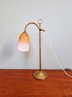 Art Deco bureaulamp, gesigneerd Schneider, 1920, Antiek en Kunst, Antiek | Verlichting, Ophalen of Verzenden