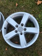 16" Aluminium velgen type audi 5x112 Zo goed als nieuw, Auto-onderdelen, Banden en Velgen, Ophalen, Gebruikt, Velg(en), 16 inch