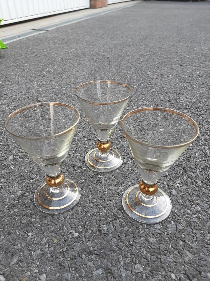 Glazen : coctails , coupes , likeur , cognac , jenever,..., Verzamelen, Glas en Drinkglazen, Zo goed als nieuw, Ophalen of Verzenden