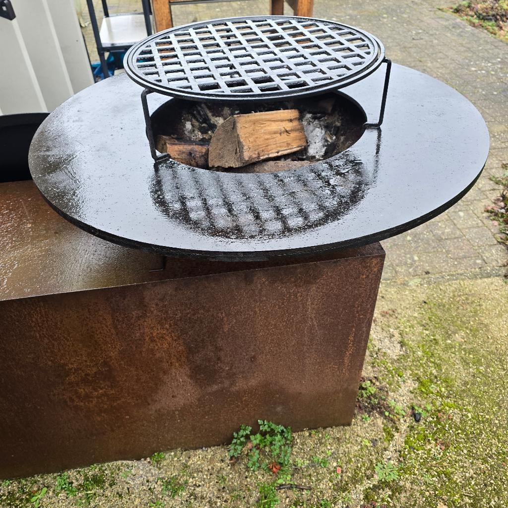 Barbeque open fire, Tuin en Terras, Ophalen, Gebruikt
