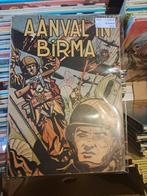 Buck Danny 6 aanval in Birma -sc-1952 1ste druk, Boeken, Eén stripboek, Ophalen of Verzenden, Gelezen