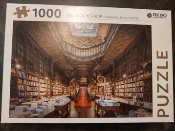 Puzzel The Bookshop 1000 stukjes te koop beschikbaar voor biedingen