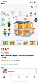 Playmobil city life modern woonhuis 9266 + sets meubels, Kinderen en Baby's, Speelgoed | Playmobil, Ophalen, Zo goed als nieuw