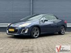 Peugeot 308 Cabriolet | Leder | JBL | Climate | Cruise | Nav, Auto's, Automaat, Zwart, Cabriolet, Blauw
