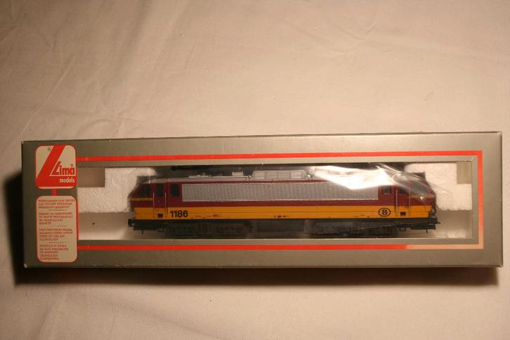 Lima 208021L (HO,DC) E-loc reeks 11.8 1186 NMBS / SNCB, Hobby en Vrije tijd, Modeltreinen | H0, Gebruikt, Locomotief, Gelijkstroom