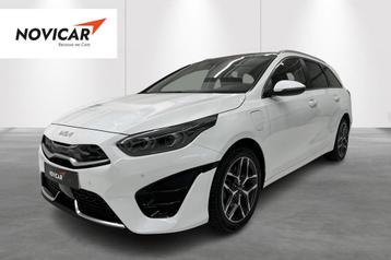 Kia Ceed SW 1.6 GDi PHEV Business Line DCT + SUNROOF + 17 In, Auto's, Gebruikt, Wit, Hybride Elektrisch/Benzine, Regensensor