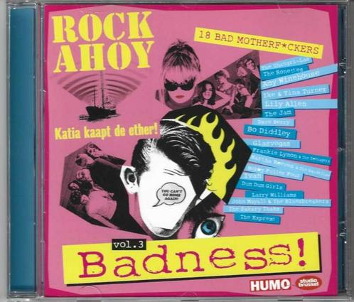CD Rock Ahoy vol 3 Badness!, Cd's en Dvd's, Cd's | Rock, Zo goed als nieuw, Poprock, Ophalen of Verzenden