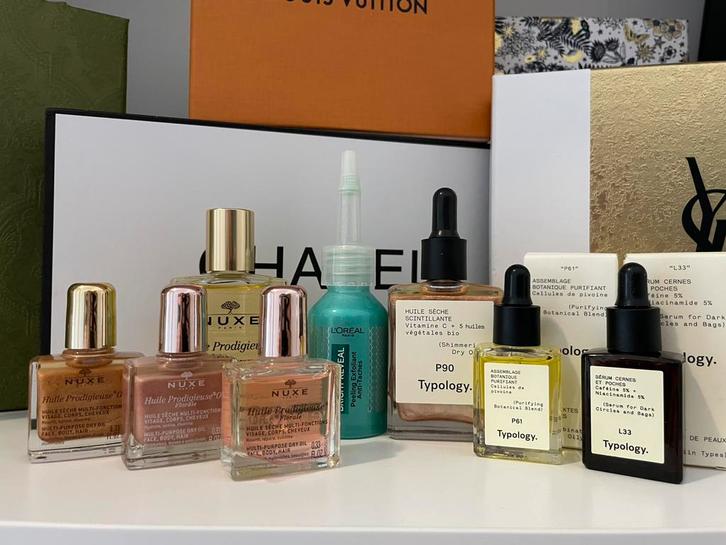 Lot de soins NUXE, Typology & L'Oréal, Handtassen en Accessoires, Uiterlijk | Gezichtsverzorging, Zo goed als nieuw, Verzorging