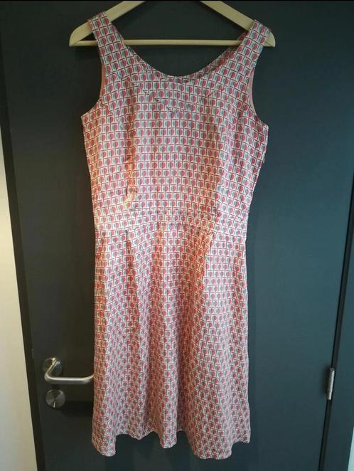 Retro jurk Van Hassels - Maat 38, Kleding | Dames, Jurken, Gedragen, Maat 38/40 (M), Roze, Ophalen of Verzenden