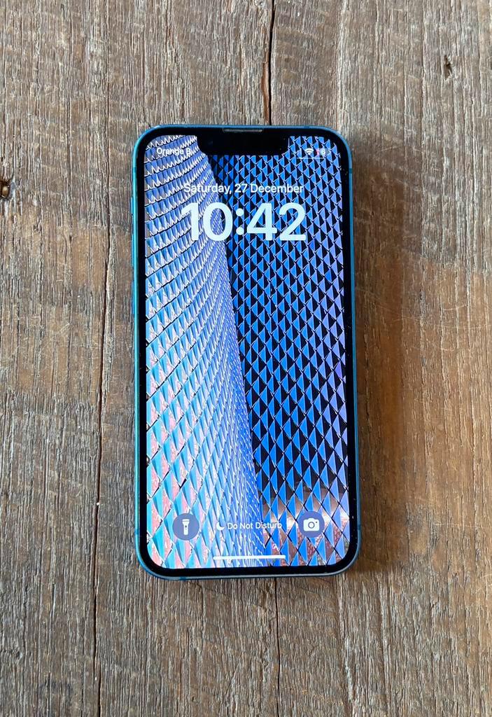 iPhone 13mini 128gb + MagSafe hoesje - enkel draadloos laden, Telecommunicatie, Mobiele telefoons | Apple iPhone, 128 GB, iPhone 13 mini