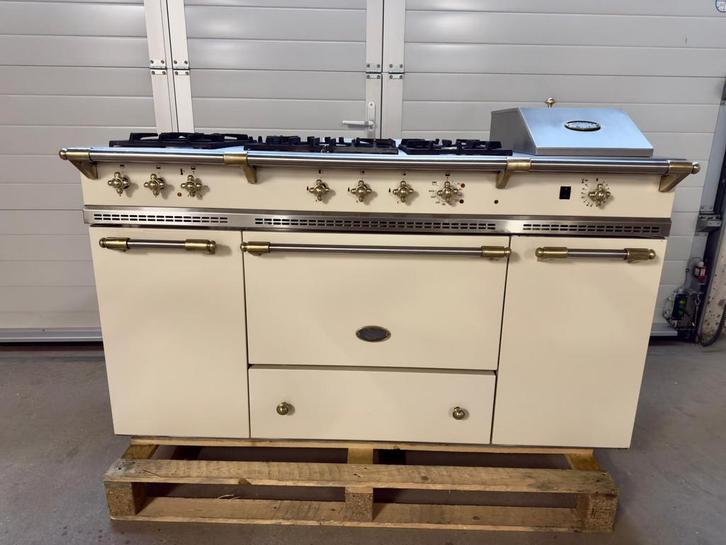 Lacanche Fornuis bijna nieuw, Elektronische apparatuur, Fornuizen, Zo goed als nieuw, Vrijstaand, Gas, 5 kookzones of meer, 85 tot 90 cm