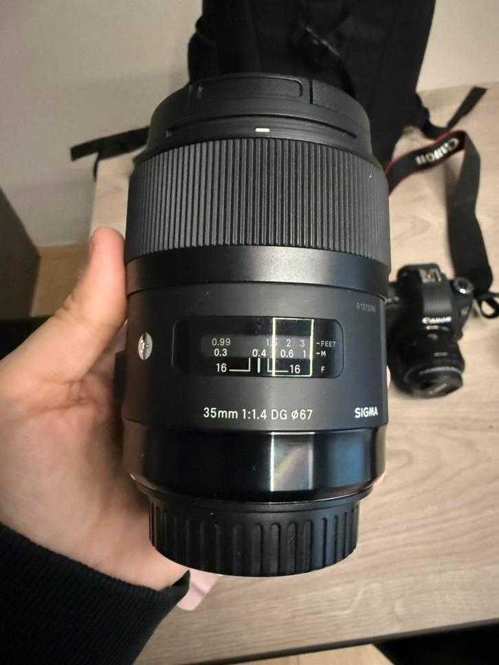 Canon 6D + objectifs, Audio, Tv en Foto, Foto | Lenzen en Objectieven, Zo goed als nieuw, Ophalen